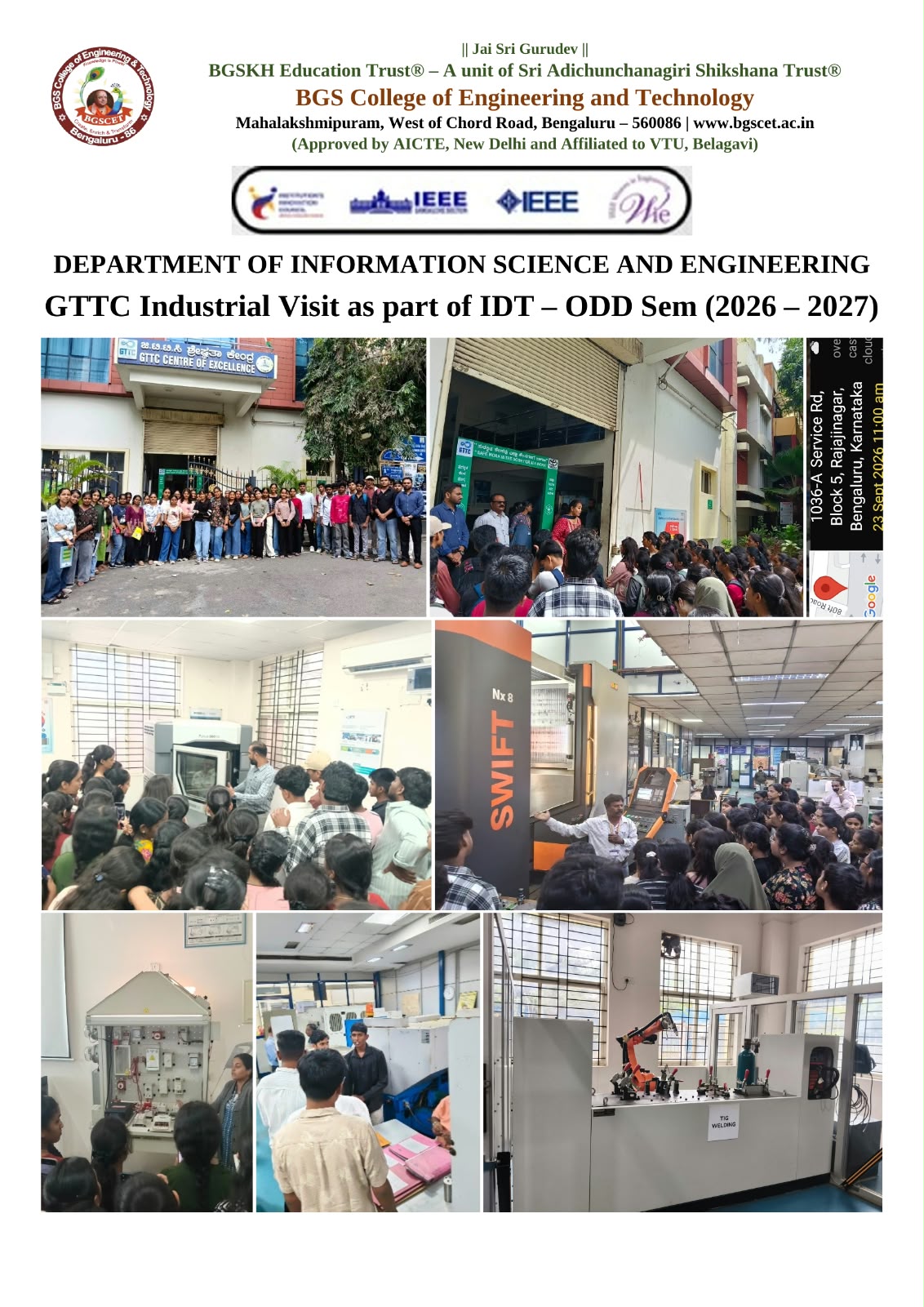 GTTC Industrial Visit